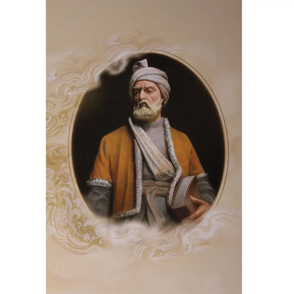 شاهنامه نفيس-يونسكو-2زبانه-رحلی با جعبه چرم طبيعي ويژه - Image 3